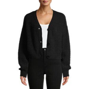 No Boundaries Teddy Cardigan, XS